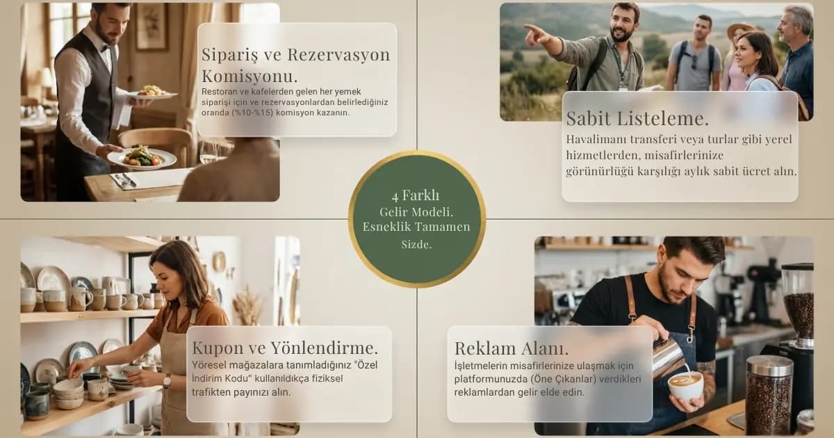 Gelir modelleri: 4 farklı gelir modeli, esneklik tamamen sizde